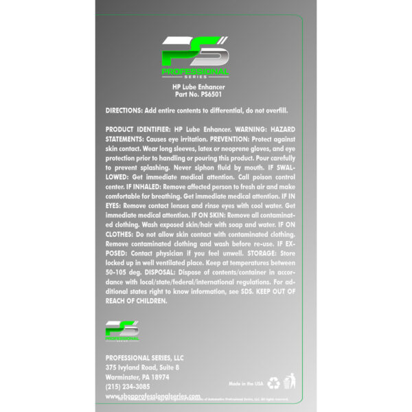 High Performance Lube Enhancer - Image 2