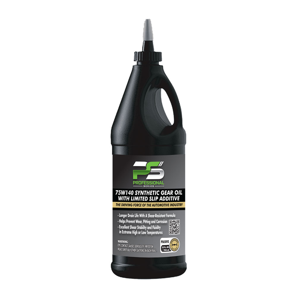 Synthetic Gear Oil 75W-140 with LIMITED SLIP FRICTION MODIFIER 32 oz.