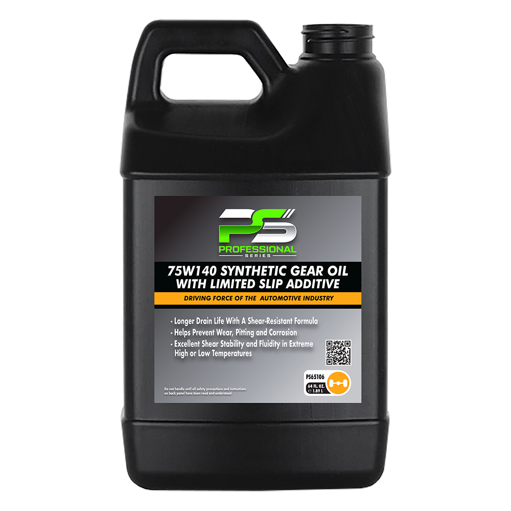 Synthetic Gear Oil 75W-140 with LIMITED SLIP FRICTION MODIFIER 64 oz.