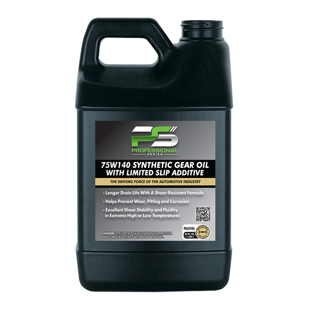 Synthetic Gear Oil 75W-140 with LIMITED SLIP FRICTION MODIFIER 64 oz.