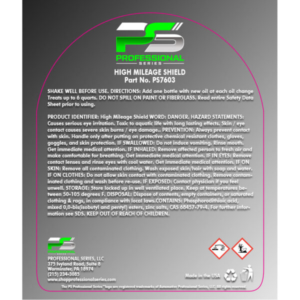 High Mileage Shield - Image 2