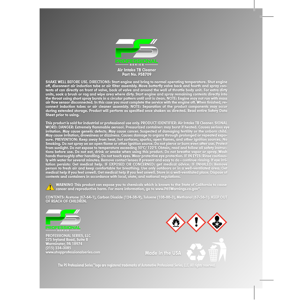 Throttlebody Service Kit 2 PRT - Image 2