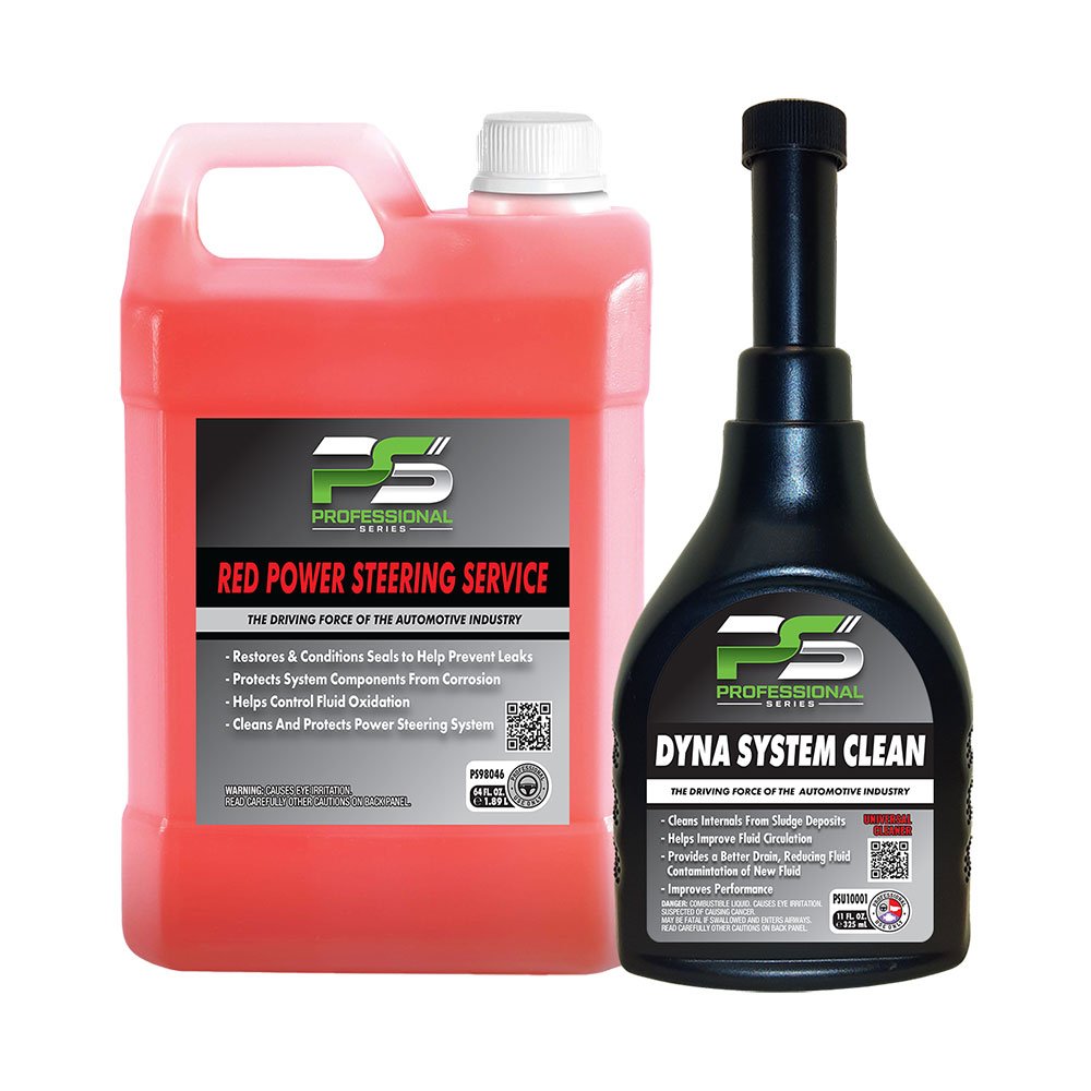 Red Power Steering Fluid Service Kit 2 PRT