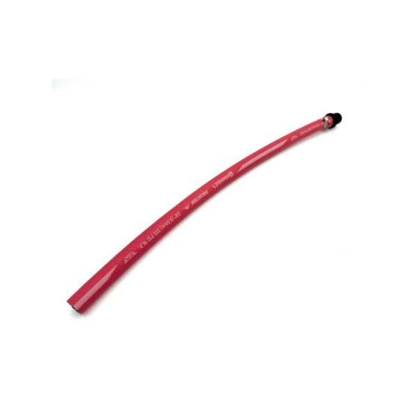 3/8in Brake Machine Old Fluid Hose Red - HOSE ONLY