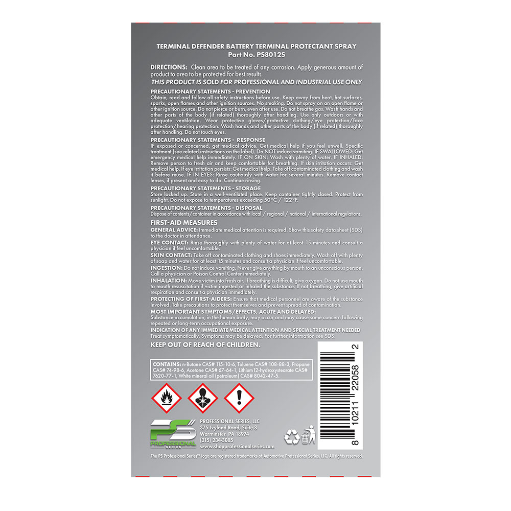 BATTERY TERMINAL PROTECTANT SPRAY - Image 2