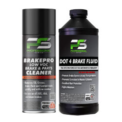 LOW VOC BRAKE BLEED DOT4 SERVICE KIT 2PRT